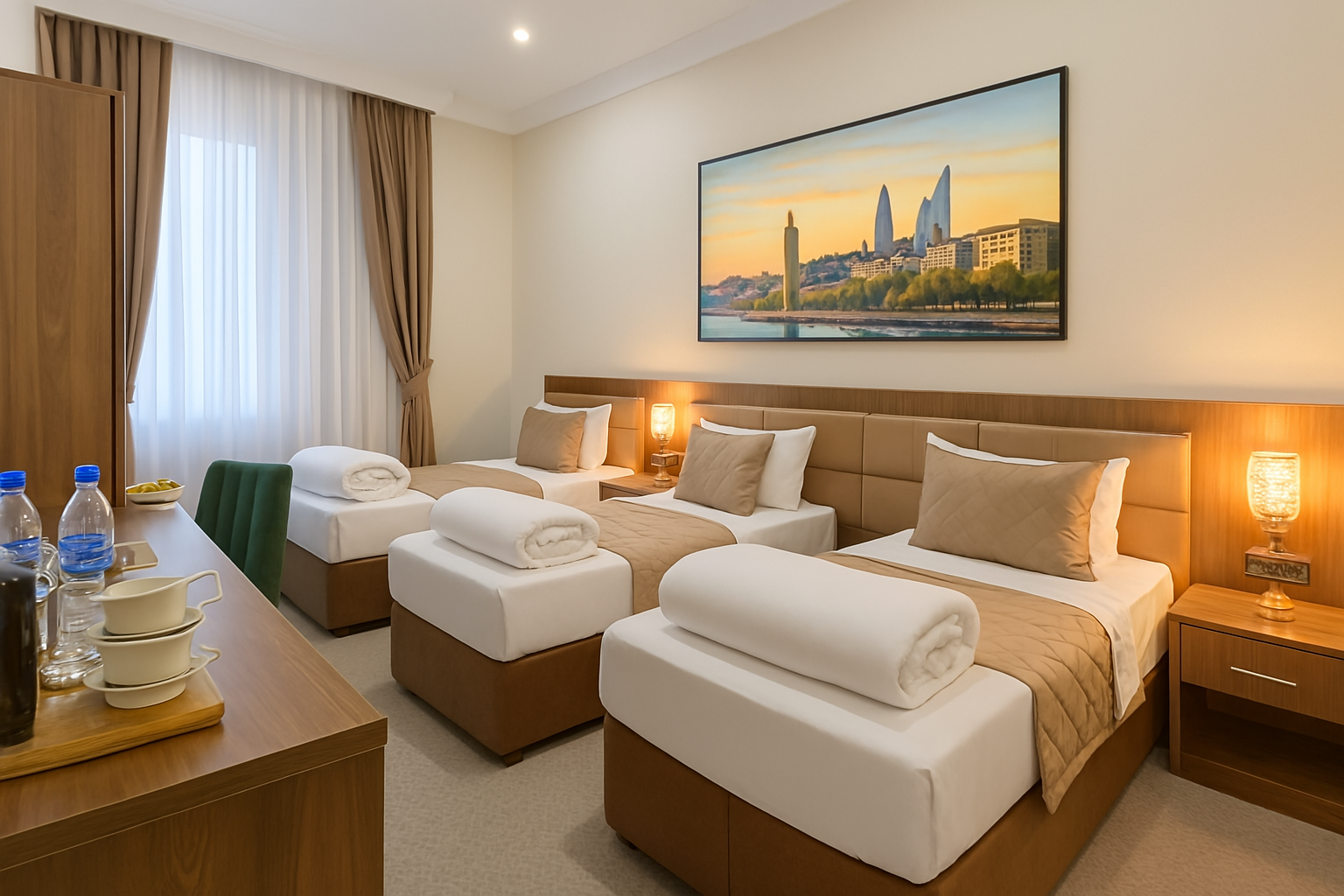 Deluxe Üç Nəfərlik Otaq